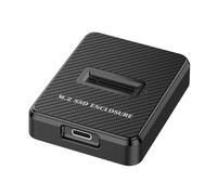 ChenYang Lettore SSD M.2 NVME/SATA, USB 3.0/3.2 Gen 2 10 Gbps Desktop M.2 adattatore alloggiamento SSD con chipset RTL9210B