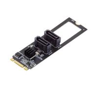 chenyang M.2 NGFF Key B+M a SATA 3.0 6 Gbit/s adattatore scheda di espansione disco rigido JMB582 2280