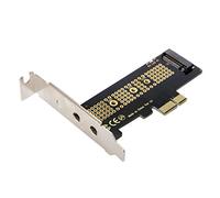 chenyang Adattatore M.2 NVME a PCIe 3.0 X1 Adattatore NVME/AHCI SSD a scheda di espansione PCI Express con staffa slot 8 cm/12 cm