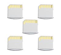 Chenyang Micro SD TF to SD Card Kit Mini Adaptor for Extra Storage Mac Air/Pro/Retina White