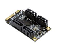 ChenYang Mini PCIE a 4 SATA 3.0 Scheda di espansione adattatore per scheda madre Estensione porta disco rigido SATA