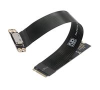 chenyang Oculink SFF-8612 a PCI-E 4.0 NVME M.2 M-Key Host Ribbon Flex Extension Cable Adapter Support 2230/2242/2260/2280 per scheda grafica esterna e SSD