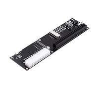 chenyang Oculink SFF-8612 Adattatore PCI Express 8X a PCIE X16 con porta di alimentazione ATX a 24 pin per scheda grafica