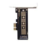 chenyang Scheda adattatore PCI Express M.2 NGFF NVME AHCI M-Key SSD a PCIe 3.0 X1 con staffa da 8 cm/12 cm PCI interno per Windows CY PCI dati interni Internet per Windows