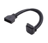 chenyang USB 3.0 20Pin 19Pin Motherboard 90 Degree UP Angled Extension Cable 5Gbps