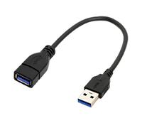 chenyang USB 3.0 Cable USB 3.0 Type A Male to Female Extension Data Cable 20cm 5Gbps USB A connettore per computer portatile cellulare tablet