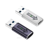 chenyang USB 3.0 QC Potenza al PD USB C Dispositivo 5GBPS Adattatore di alimentazione dati per il telefono Tablet per laptop 2Pcs/Set