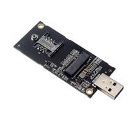 Chenyang WWAN Scheda NGFF M.2 Key-B a USB 3.0 Riser Card Adattatore con Slot SIM per 3G/4G/5G LTE Wireless Module Modem Card