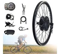 ChenYuNiu Kit di conversione della Bici elettrica - Motore mozzo Senza spazzole aggiornato per e -Bici con Display - Motore della Ruota Anteriore per Prestazioni di Biciclette avanzate