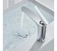 ChenYuNiu Toilette per Bagno in Platino Nero Tutto Foro Singolo in Rame Undercounter Basin Faucet Hot And Cold Water Washbasin Tap Tap House Hold Hold Hold Hold Holdhold