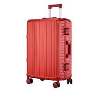 ChenYuNiu VAY SUIECHE CASO DI ALLUMINUM ALLUMINIO Custodia, grande capacità e durevole custodia per il check-in della ruota della ruota universale da 22 pollici