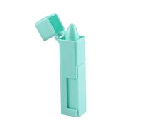 Chenzinan Anti-epidemia Artefatto Press ascensore Strumento Porta Artifact apertura can Aggiungi disinfettante impedire il contatto portatile Piccolo (Color : Blue PVC box)