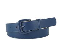 CHENZKBD Cinture Cintura con Fibbia Abbinata A Colori Macaron per Uomini E Donne, di Fascia Alta Versatile Alta-Blu -Lunghezza 107 Larghezza 2 8