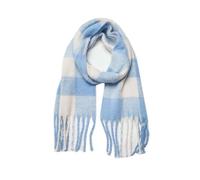 CHENZKBD Sciarpa da Donna di Cashmere Grande delle Donne, Colorata Calda Inverno A Quadri-19## Azzurro