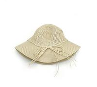 CHENZKBD Sombrero de paja Beach Vacaciones Pescadores sol Summer Barcele-Beige-Ajustable