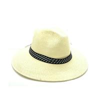 CHENZKBD Sombrero de paja Hombres Middle-eby Y Ancianos Summer sol Mediana Edad Pad Dad Sun Sun-Blanco-código Universal