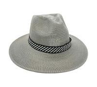 CHENZKBD Sombrero de paja Hombres Middle-eby Y Ancianos Summer sol Mediana Edad Pad Dad Sun Sun-Gris-código Universal