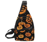 CHENZZZZ Skeletons and Bones 2 Sling Side, zaino a tracolla, Multicolore 07, 11.8x7x1.5in/30x18x4cm