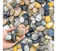 CHEOAR Sassolini Decorativi Per Vasi 8.2 kg (18 lb), 1-2 cm | Sassi Decorativi per Giardino e Vasi - Pietre per Vasi Piante, Sassolini per Acquario, Ghiaia per Esterni e Decorazione
