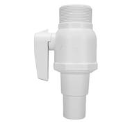 CHEOTIME 1,5-1,25 pollici Valvola a sfera a 2 vie, Sostituzione della valvola della piscina per il filtro piscina Skimmer Massimo di pressione da 50 psi Valvola a sfera della pompa