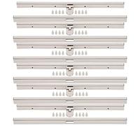 Cheotime 6pcs metallo borsela bacio bloccano chiusura, 7,5 "blocco chiusura a borsetta di ferro set sacchetti di fermagli del portafoglio in metallo che producono forniture con (Frammento)