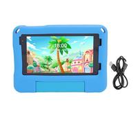 CHEOTIME 7inch Kids Tablet per bambini 2-10, tablet di intrattenimento educativo con display HD 1024x600 5G WiFi WiFi6 64 GB STOCCHIO 3GB RAM Android 14 Drop Proof Case (Blu)