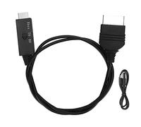 CHEOTIME Adattatore HDMI HD Link per X box, cavo di interfaccia multimediale 1080P HD, adattatore di interfaccia multimediale AV per TV, monitor, proiettori 408p, 720p, 1080i