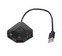 CHEOTIME Adattatore tastiera e mouse per interruttori, mappatura tasti personalizzata, convertitore tastiera e mouse Plug and Play per PS for One per PS for Box 360