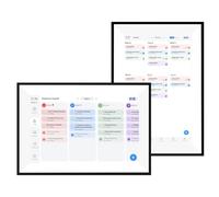CHEOTIME Calendario digitale intelligente, pianificatore elettronico touchscreen HD 10,1 pollici, cornice per foto digitale parete con sincronizzazione WiFi per l'organizzazione