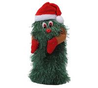 CHEOTIME Cantare l'albero di Natale che balla, interattivo simpatico giocattolo da ballo rotante per bambini decorazioni per alberi di Natale desktop. (M)