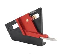 CHEOTIME Centro centrale Scriba del centro per la lavorazione del legno, sovrano di posizionamento centrale in lega di alluminio 1/2 gradi Angoli angoli di marcatura Scriber