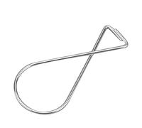 CHEOTIME Clip per ganci a soffitto 100pcs, clip per ganci a sospensione del soffitto a griglia clip a griglia in acciaio zincatole per uffici di sede a casa di casa per ufficio a