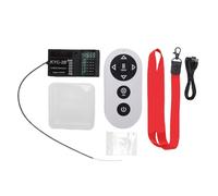 CHEOTIME Controlador RC de 2,4 GHz Configuración de motor dual de 4 canales Control remoto y receptor Transmisor de radio digital 200 mAh Diseño de una sola mano Modo de control