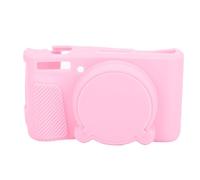 CHEOTIME Custodia per fotocamera, coperchio protettivo per fotocamera in silicone adatto a SX740 SX730 Camera digitale Anti Slip Scratch Telectoch (rosa)