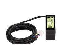 CHEOTIME Electric Bike LCD Display, 24V 36V 48V Electric Scooter Color LCD Display Control Panel with SM Connector External Buttons Bicycle Speedometer