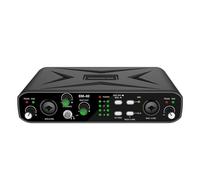 CHEOTIME External USB Surround Sound Card, 16-Bit 48KHZ Audio Interface with Real Time Monitoring Type C USB Sound Card for Live Streaming Recording Karaoke
