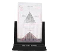Cheotime Galton Board, Dimostratore di probabilità Effettiva esperimento di diritto statistico Modello Dalton Board Physics Lab Strumento di insegnamento con 2800 perle di metallo
