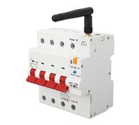 CHEOTIME Interruttore automatico intelligente, Interruttore automatico di misurazione WiFi 4P Interruttore temporizzato Interruttore di misurazione dell'elettricità con