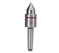 Cheotime Live Center, Precision Tailstock Center Mt2, Lathe Live Center 60 ° cono con cuscinetto a sfera scanalati per la tornitura del CNC e la lavorazione del metallo