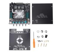 CHEOTIME Modulo amplificatore Bluetooth a 2.1 canali Controllo alti e bassi 160Wx2 220W Modulo amplificatore di potenza audio subwoofer per altoparlanti fai-da-te