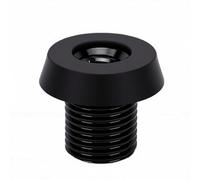CHEOTIME Pool Cue Block Butt, Aluminum Alloy Billiard Cue Bottom Plug Predator Cue Connects Shaft Extension Stick Protective Bumper for Cue Stick