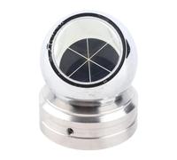 CHEOTIME Prisma sferico a Sfera della Stazione Totale, Prisma a Sfera da 38,1 mm con Base Magnetica Base Magnetica in Vetro K9 La Stazione Totale resiste alla Rottura dell'attrezza
