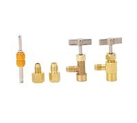 Cheotime R134A può toccare, auto sigillatura e foratura 134A Can tocchi, AC Freon può toccare il kit, con attatore a serbatoio R134A, la valvola di toccata auto -sigillazione per