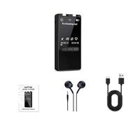 CHEOTIME Registratore vocale portatile, lettore MP3 Blue Tooth 5.2 con schermo da 1,77 pollici, spazio di archiviazione da 32 GB per riunioni, conferenze, interviste, supporta WAV (32G)