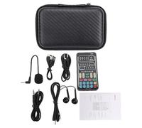 CHEOTIME Scheda audio Changer, mixer audio portatile con 16 modalità vocali 8 Effetti fissi 10 Musica elettronica per la registrazione del PC per telefono dal vivo