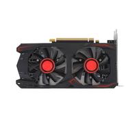 CHEOTIME Scheda grafica da gioco 550Ti da 6 GB, scheda video PC GDDR5 192 bit, slot 16x supporta l'output DVI VGA HD, PCI Express 2.0 con doppia ventola per ufficio e giochi