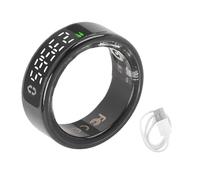 CHEOTIME Smart Ring,Smart Health Ring for Women Men Fitness Tracker with Heart Rate, Blood Oxygen, Blood Pressure, Sleep Monitoring, Step Counting,Watertight (ID 21.5mm / 0.85in)