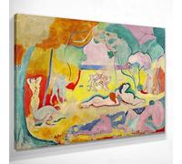 CheQuadro! Gioia di vivere Matisse, quadro grande stampa su tela di alta qualità, fine art, intelaiato pronto da appendere bsa39-50x70 cm