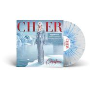 Cher - Christmas (Amazon Exclusive White and Blue Splatter Vinyl + Alternate Cover)