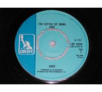 CHER - YOU BETTER SIT DOWN KIDS 7 INCH (7" VINYL 45) UK LIBERTY 1967